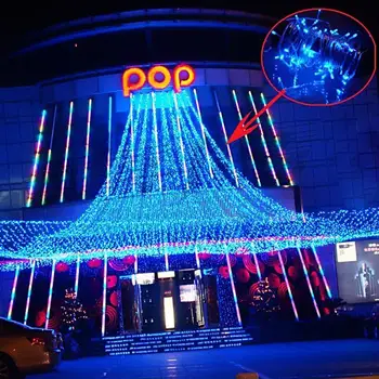 

10M 220V 100-LED 8-Mode Bright Blue LED String Light with US Plug for Christmas/ Wedding/ Party/ Garden