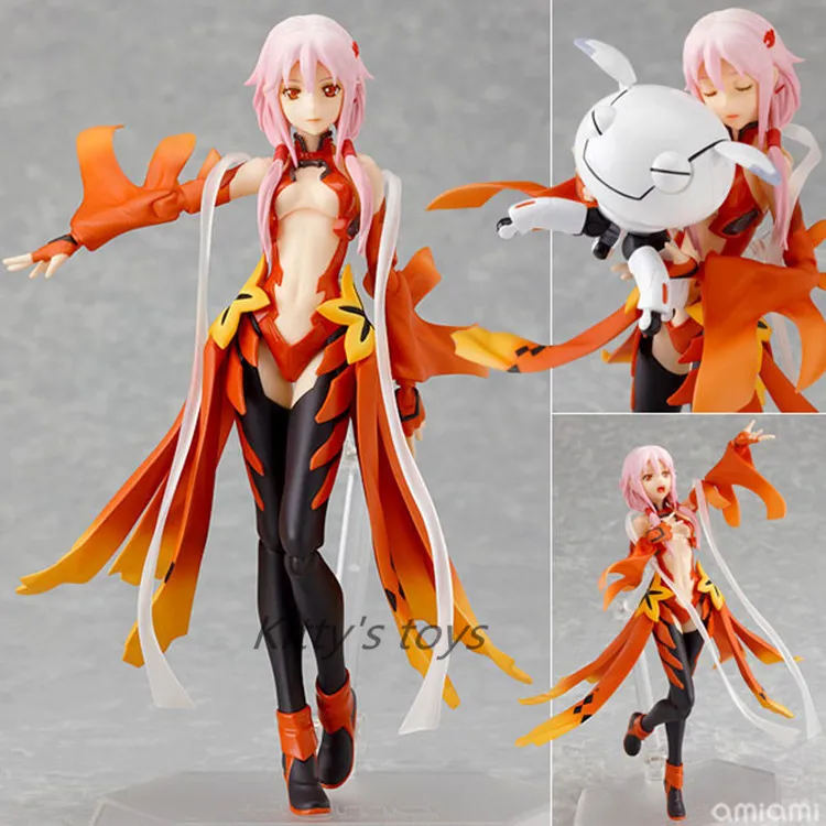 

Free Shipping Anime Guilty Crown Yuzuriha Inori Figma 143 PVC Action Figure Collectible Model Toy 15cm KB0252