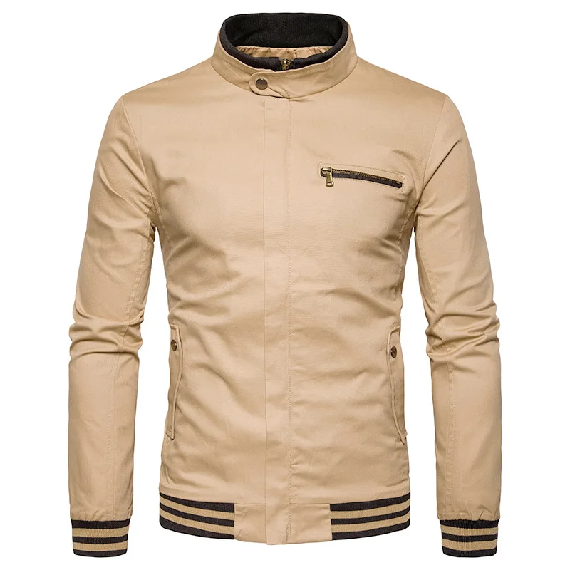 New men's jacket men's casual fashion jacket slim.|fashion men jacket