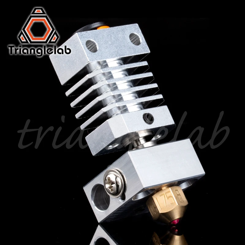 Алюминиевый прецизионный радиатор Trianglelab Swiss CR10 hotend с титановым разрывом 3D печать