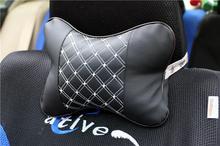 2 шт. Универсальная автомобильная подушка безопасности подголовник автомобиля дышит авто сиденье голова шеи Отдых подушка подголовника