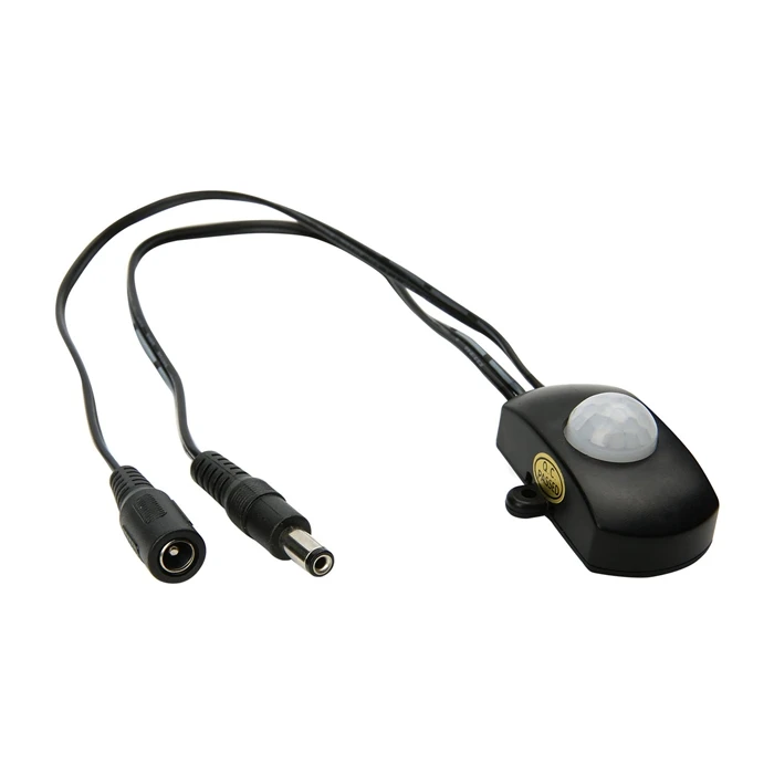 Kingoffer DC5-24V 5A корпус инфракрасный автоматический PIR сенсор переключатель с DC разъем для светодиодные ленты светильник