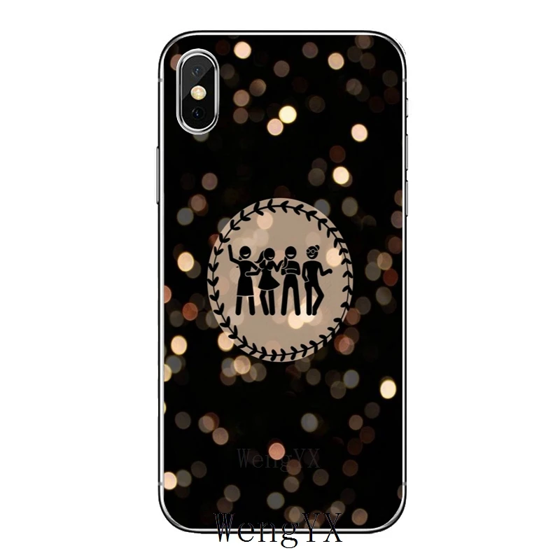 Розовый sister best friend bff girl для Apple IPhone X XR XS Max 8 7 plus 6s 6 plus SE 5s 5c 5 4s 4 Мягкий чехол для телефона