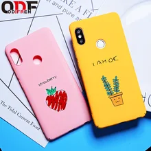 

Odirfen Phone Case For Xiaomi Redmi Note 5 Pro PC Cartoon Cute Case For Redmi Note 4X 5A Cover For Xiaomi Redmi 5 Plus 4X Case