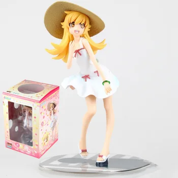 

HEYZO 17cm Monogatari Bakemonogatari Oshino Shinobu Retail Anime Sexy girls Anime PVC Anime figure Toys For Kids