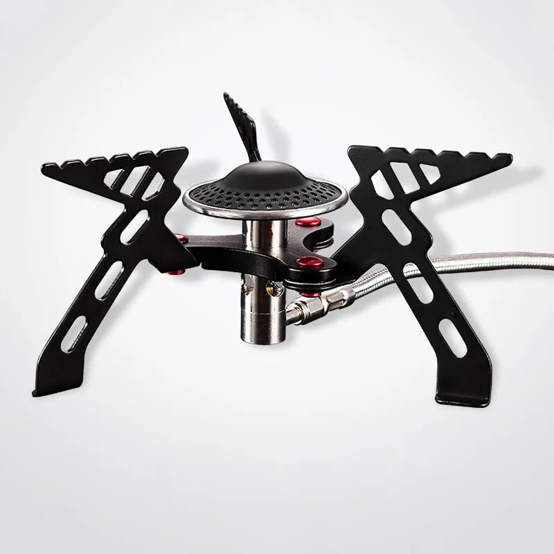 17*17cm Camping Stoves Folding Outdoor Gas Stove Portable Furnace Cooking Picnic Split Stoves Burners