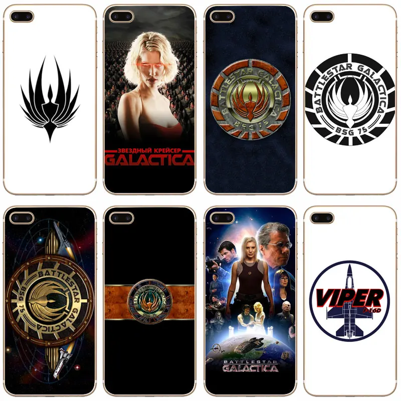 G57 Battlestar Galactica Transparent Hard Thin Case Cover For Apple iPhone 4 4S 5 5S SE 5C 6 6S 7 Plus |