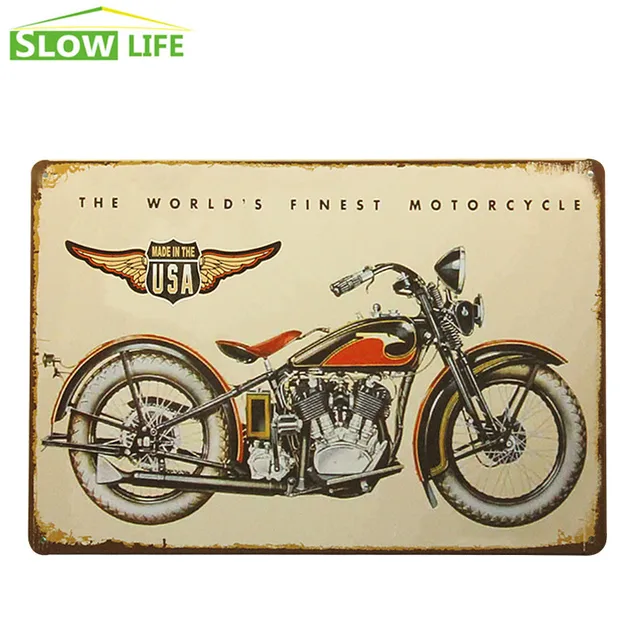 The World\'s Finest Motorcycles Bar Pub Wall Decor Tin Sign Vintage ... The World\'s Finest Motorcycles Bar Pub Wall Decor Tin Sign Vintage ...