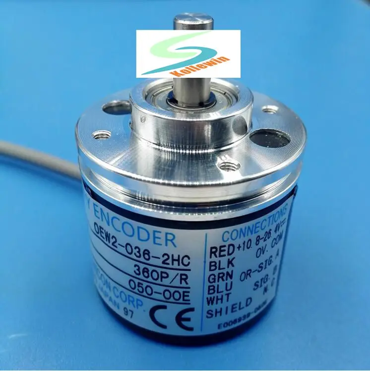 OEW2-036-2HC 360P/R encoder / tachometer optical rotary pulse encoder / incremental speed encoder, new in box, Free Shipping. OEW2-036-2HC 360P/R encoder / tachometer optical rotary pulse encoder / incremental speed encoder, new in box, Free Shipping.