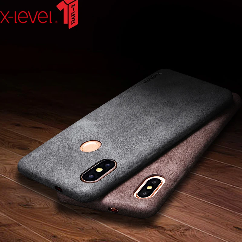 

X-Level Leather Case for Xiaomi Redmi Note 5 Cases Luxury PU Leather Shockproof Back Coque Case Cover For Redmi Note 5 Pro