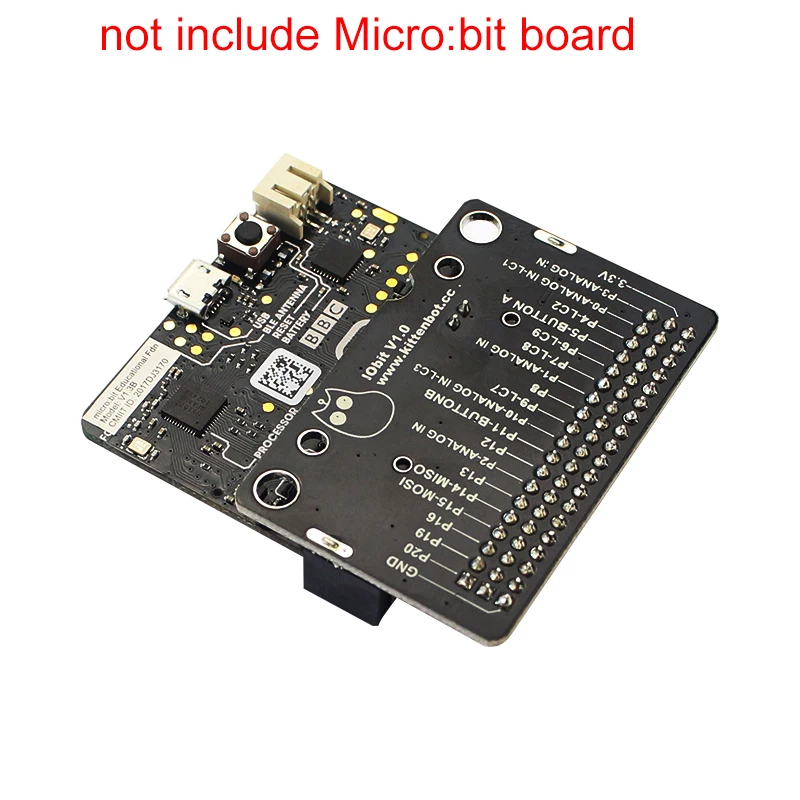IOBIT Micro: Плата расширения бит GPIO горизонтальная передача пластина для микро: дети