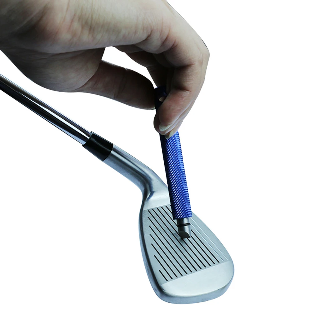 Golf Club U V Square Wedge Iron Groove Sharpener Cleaner Regrooving Tool Useful