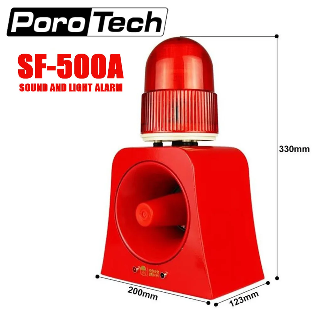 SF-500A микроволновая печь сенсор Сигнализация Беспроводной промышленный звуковой и визуальный сигнал тревоги устройство Светодиодный светящийся сигнальный фонарь световая сирена с usb-портом