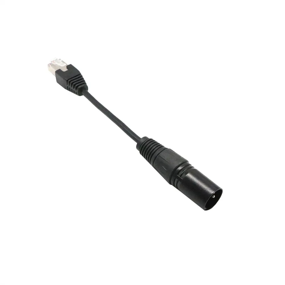 15cm Cable Adapter RJ45 to XLR 3 Pin Male by SIRS-E DMX-CON Controller  (5)