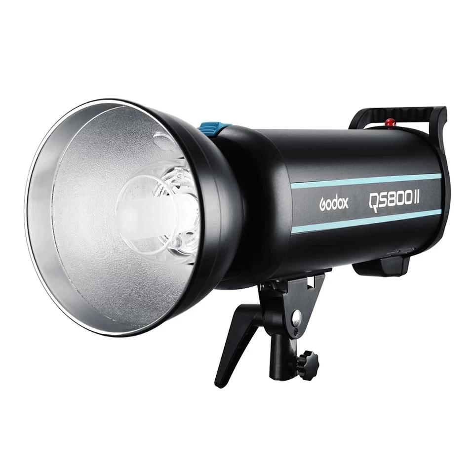Профессиональный студийный стробоскоп Godox QS800II 800Ws GN90 со встроенным беспроводным