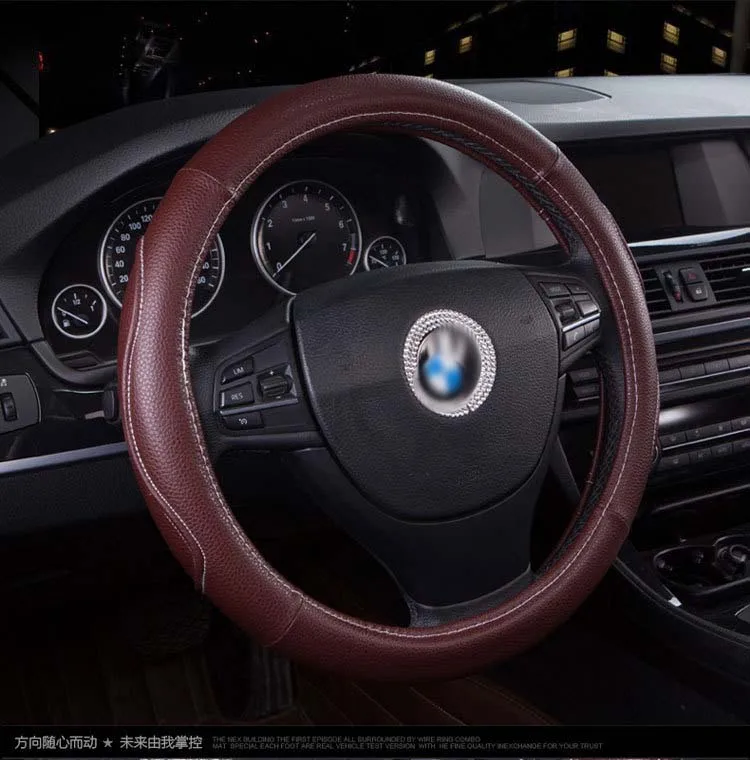 Car steering wheel cover Scratch-resistant wearable car handles Comfortable breathable non-slip case