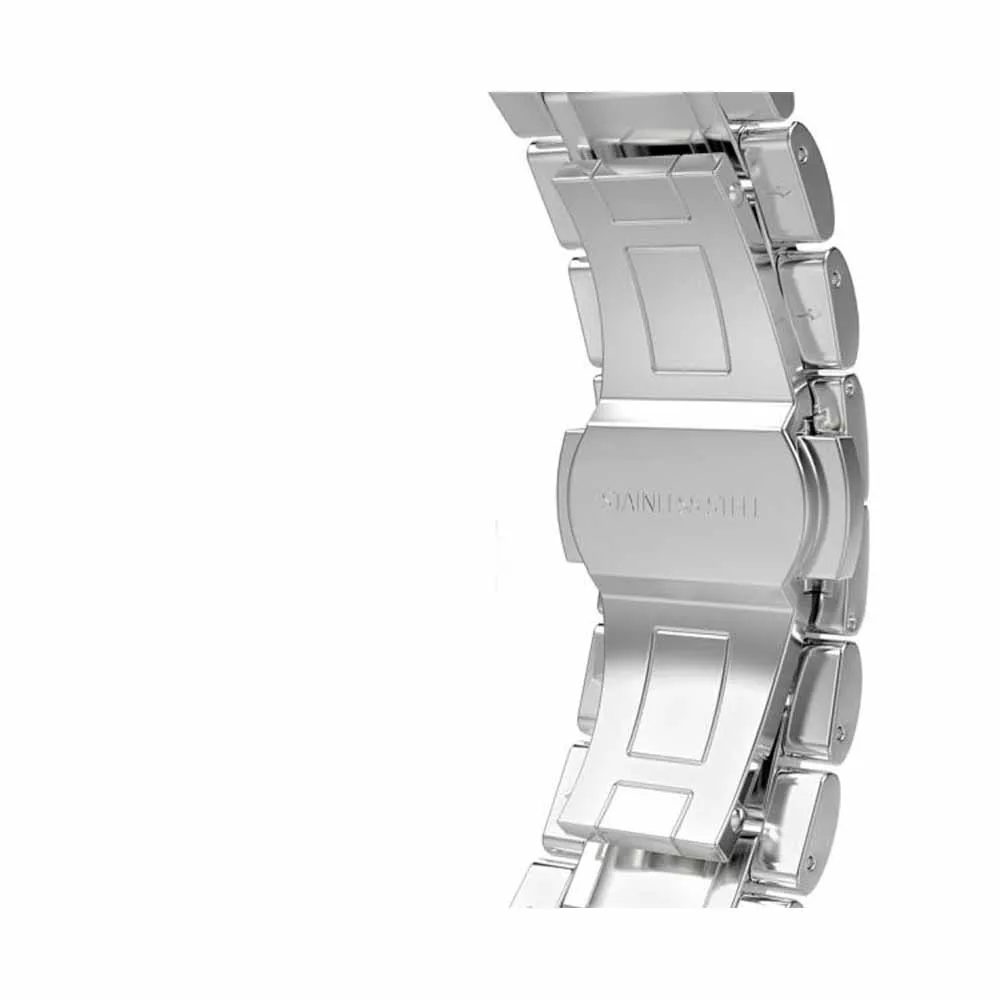 Нержавеющая ремешок для часов для apple watch, ремешок 42 мм, 38 мм,/44 мм/40 мм, сопутствующий браслет, ремешок для наручных часов iWatch, версия 4/3/2/1 металлический ремешок на запястье