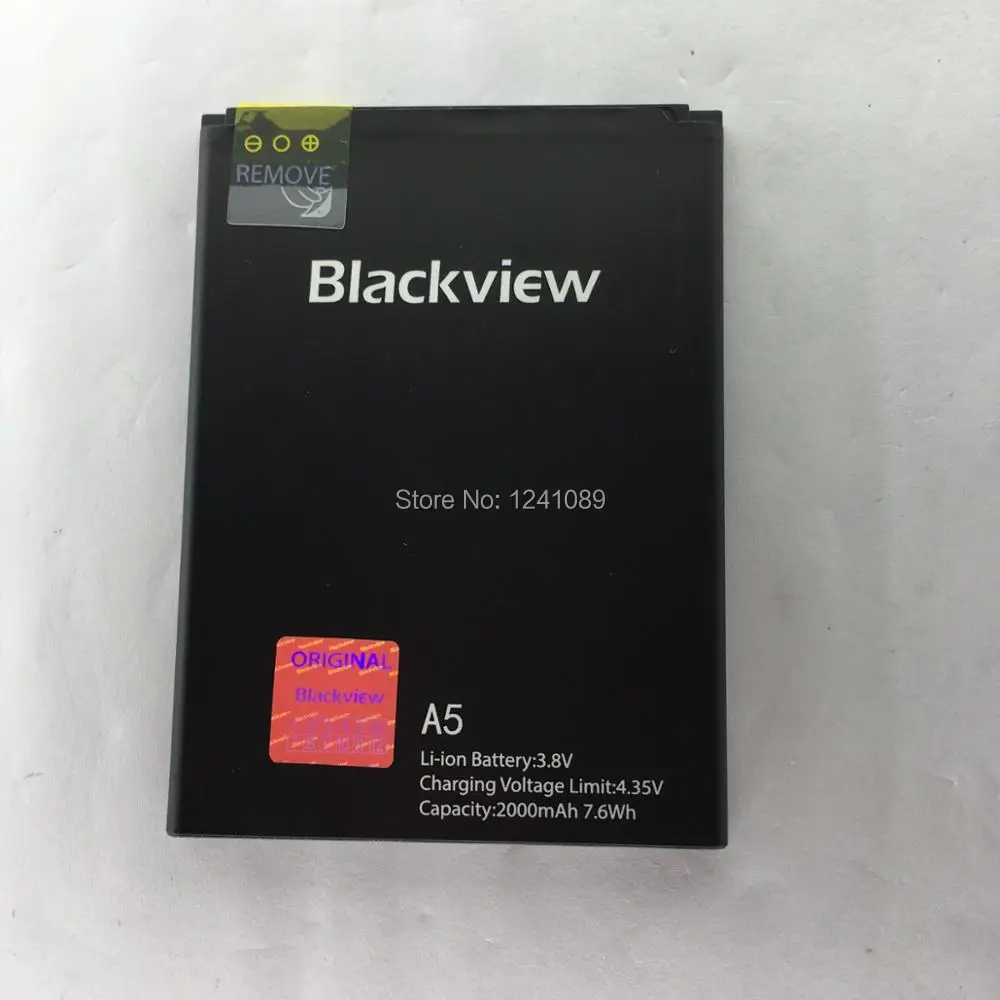Аккумулятор Blackview A5 100% мАч 2000 дюйма MTK6580 1 + 8G мобильный телефон 4 5 оригинал |