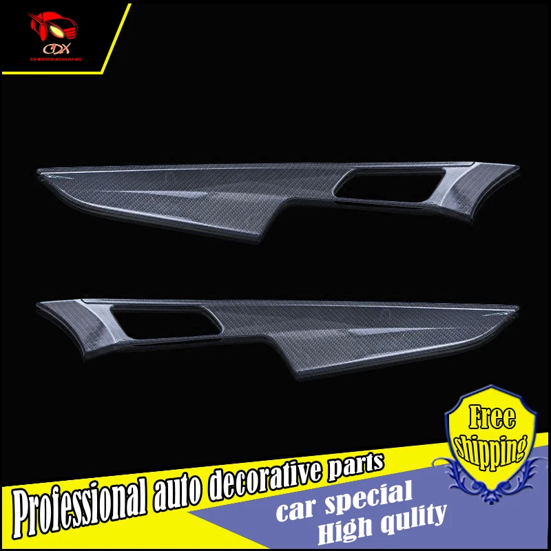 Car styling ABS Door Interior handle Cover Trim For Honda spirior Interior Handle cover Decoration ABS Sequins trim