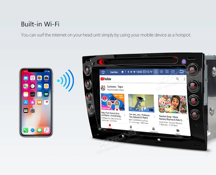 Excellent 7" Android 9.0 OS Car DVD Multimedia Navigation GPS Radio for Renault Megane 2002-2009 with External DAB+ Receiver Box Support 13