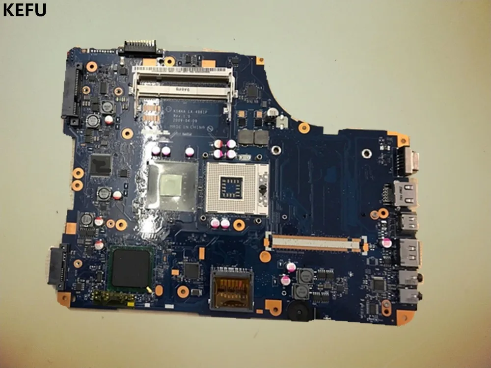 KEFU K000083110 плата LA-4981P для Toshiba L500 DDR2 Материнская плата ноутбука полностью протестированы