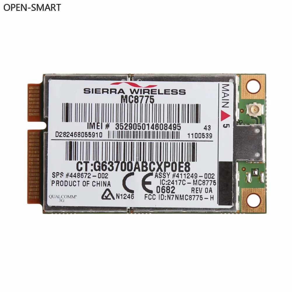 

OPEN-SMART Unlocked Sierra MC8775 HS2300 PCI-e HSPA Wireless 3G WWAN Card for HP Compaq