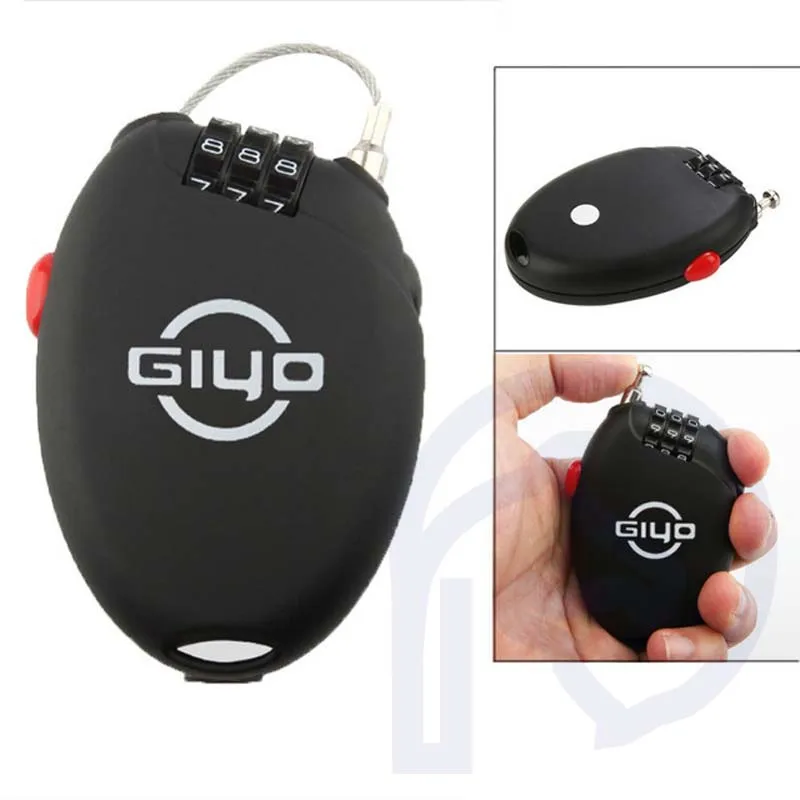 retractable bicycle lock