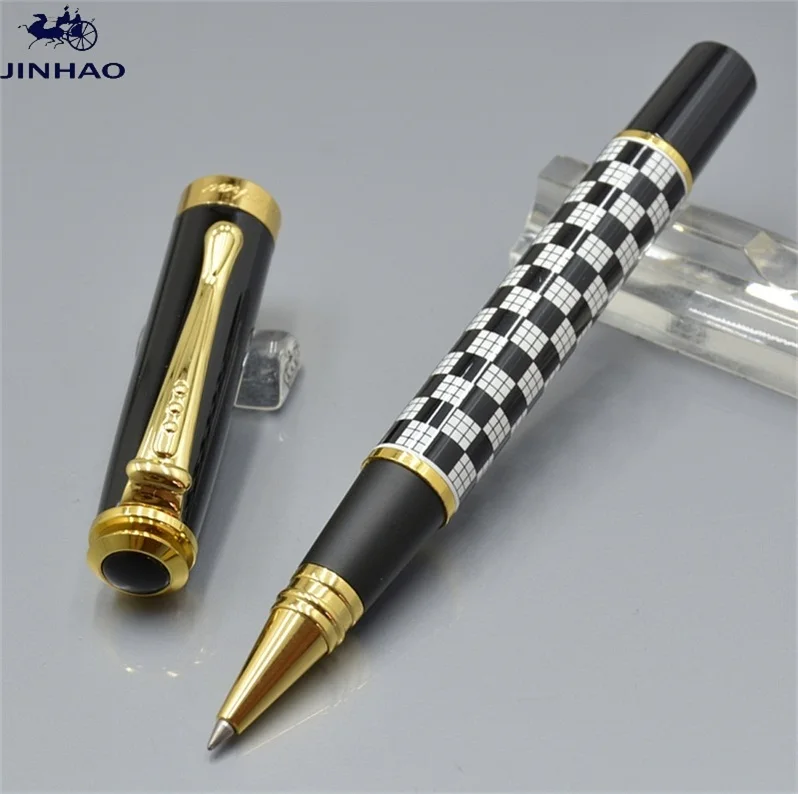 JINHAO 500 6 цветов шариковая ручка с золотым зажимом школьные офисные канцелярские Роскошные шариковые ручки подарок