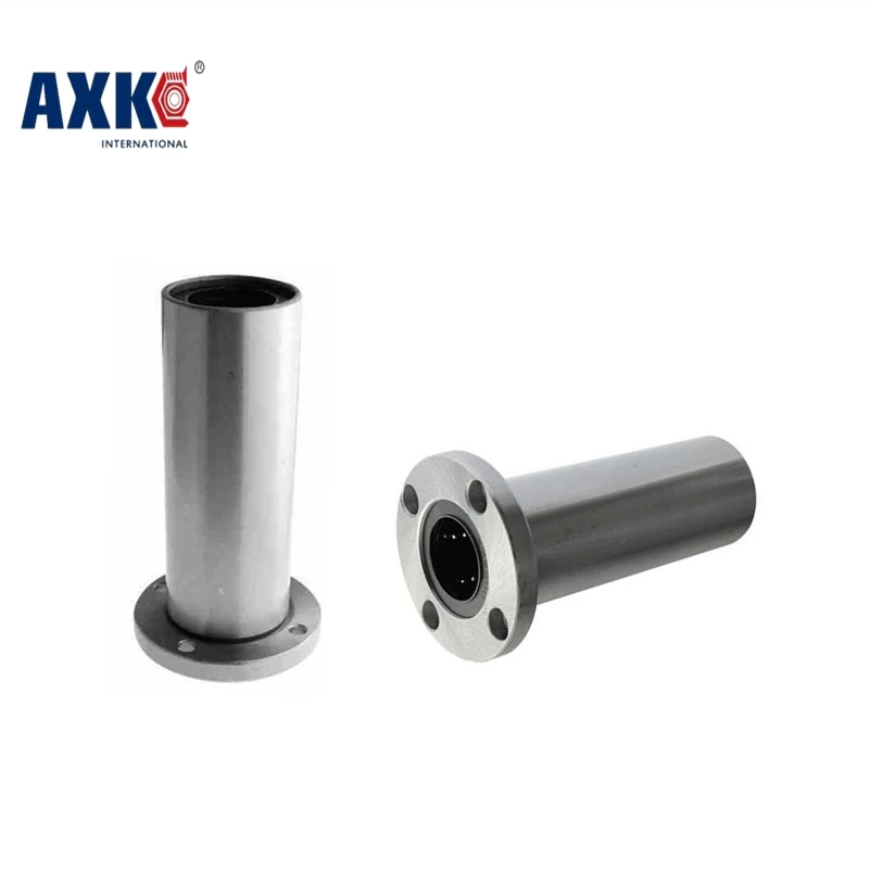 Axk Lmf10uu Lmf10 10 мм круглый фланец линейный шариковый Подшипник Втулка для вала направляющей стержня Cnc части
