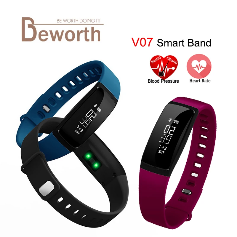 imágenes para V07 Inteligente Pulsera Banda Banda de Frecuencia Cardiaca de Presión Arterial Pedomet Pulsera V07S Para iOS Android Teléfono PK Mi Banda de Fitness 2 Fitbits imágenes para V07 Inteligente Pulsera Banda Banda de Frecuencia Cardiaca de Presión Arterial Pedomet Pulsera V07S Para iOS Android Teléfono PK Mi Banda de Fitness 2 Fitbits