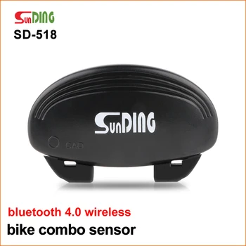 

Sunding Wireless Bike Computer Cycling Speedometer Speed Sensor Bluetooth 4.0 MTB Cycling with APP For Smart Phone SD-518