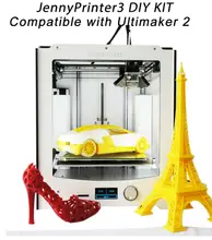 Newest JennyPrinter3 auto leveling 3D printer DIY KIT Perfect Compatible with original Ultimaker 2 UM2 Included