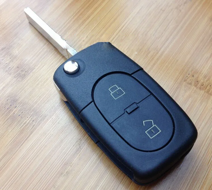 Audi 2 Button Remote Key Shell (Large Battery Position) (4)