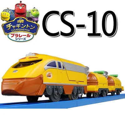 Takara Tomy Plarail Chuggington CS-10 действие Chugger Электрический моторизованный игрушечный поезд Новый