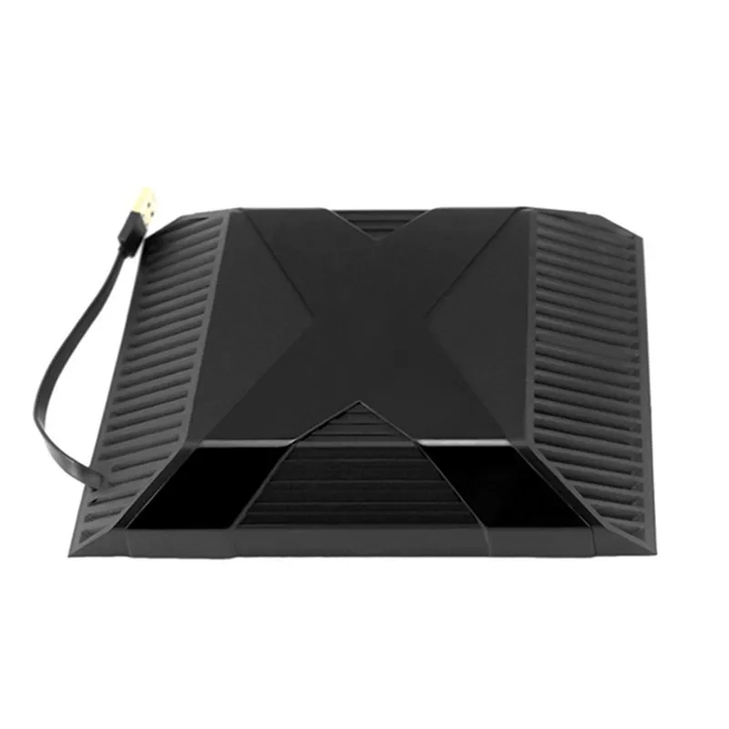 

For Xbox One Intercooler Device Temperature Down USB Cooler Clip On Cooling Fan(Black)