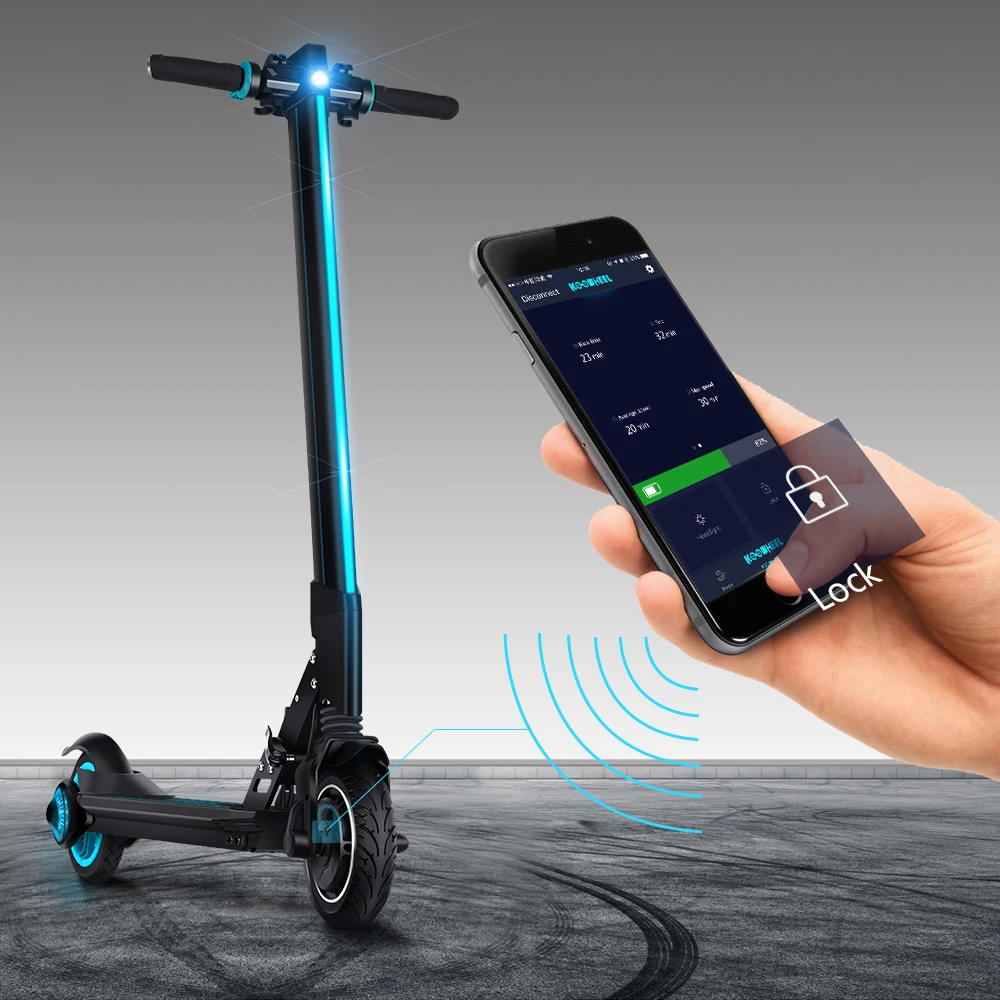

2018 Koowheel Electric Skateboard Kick Scooter Trottinette Foldable hoverboard patin electrico Electric Scooter with APP