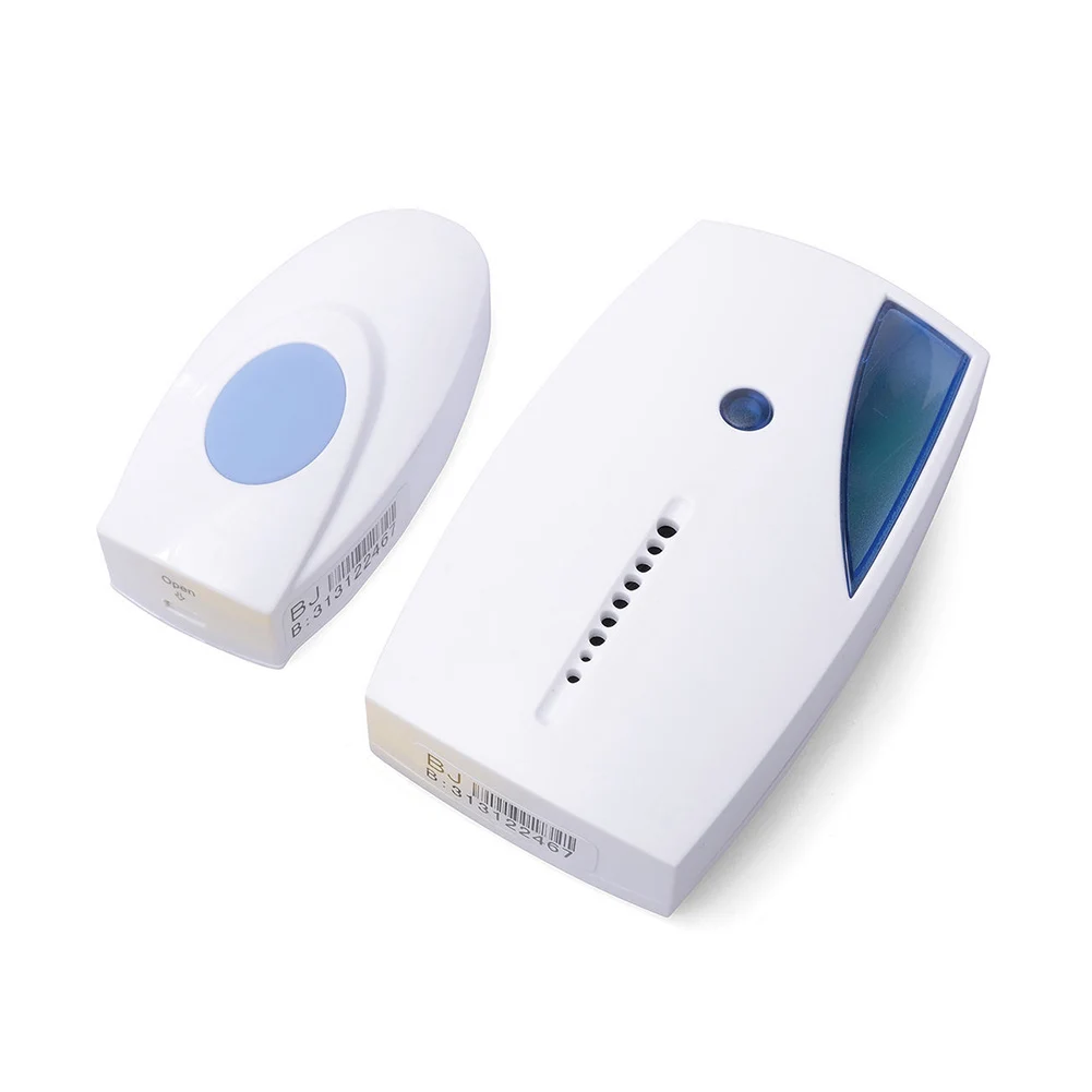 

Portable Wireless Door Bell 32 Chime Ring Tune Home Cordless 100M Range Digital Doorbell Device 77 WWO66