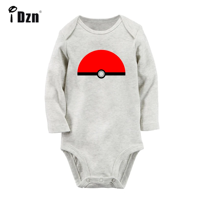 ifBaby049GC Поклонники игры Pokemon Go Articuno команда красный, синий, желтый дизайн команды Новорожденный ребенок боди малыш длинный рукав Onsies комбинезон одежда - Цвет: ifBaby049GC