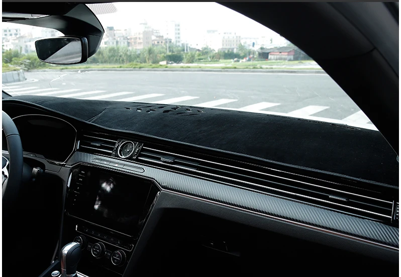 Lsrtw2017 полиэстер приборной панели автомобиля коврик для volkswagen arteon
