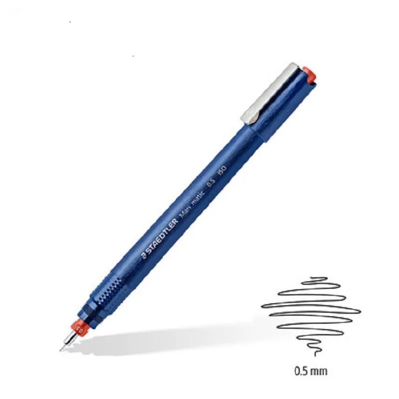 

Germany STAEDTLER Mars matic hook line pen can add ink very fine needle pen 0.1mm to 1.2mm 1pcs/lot