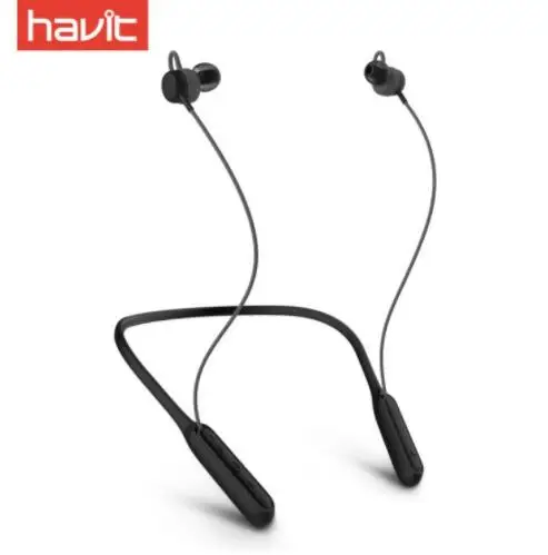 HAVIT U2 Bluetooth Earphone V4.2 IPX5 Sweatproof Sport Earphone Waterproof Bluetooth Earbuds Stereo Earphones with Microphone