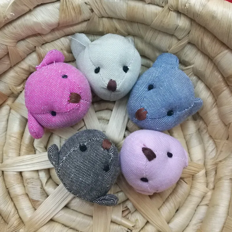 5cm cowboy cloth bear head 7