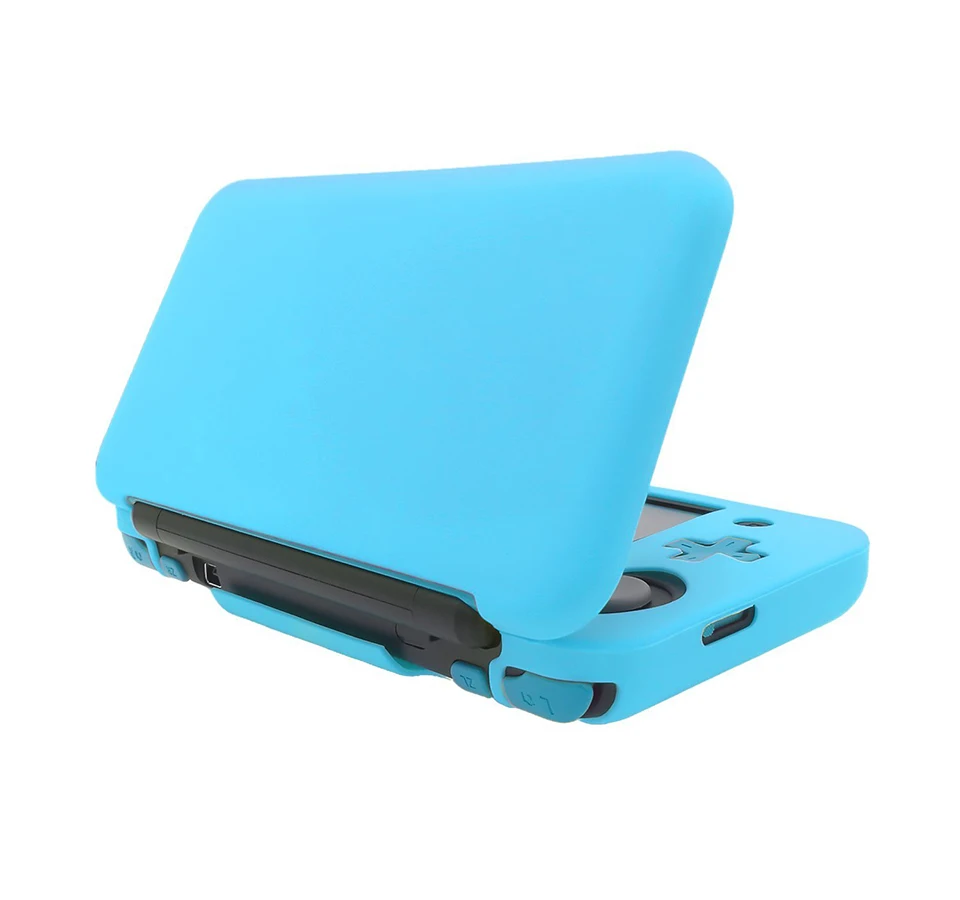 Силиконовый чехол-ручка для kingd New 2DS LL/XL пылезащитный Противоскользящий защитный силиконовый чехол с защитой от царапин аксессуары для игр