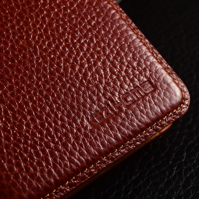  Case for Sony Xperia XZ KEZiHOME Litchi Genuine Leather Flip Stand Leather Cover capa For Sony XZ F