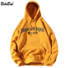 BOLUBAO, модные брендовые толстовки для мужчин, осень, Мужская толстовка в стиле хип-хоп с принтом, Мужская Уличная мода, толстовка, Топ