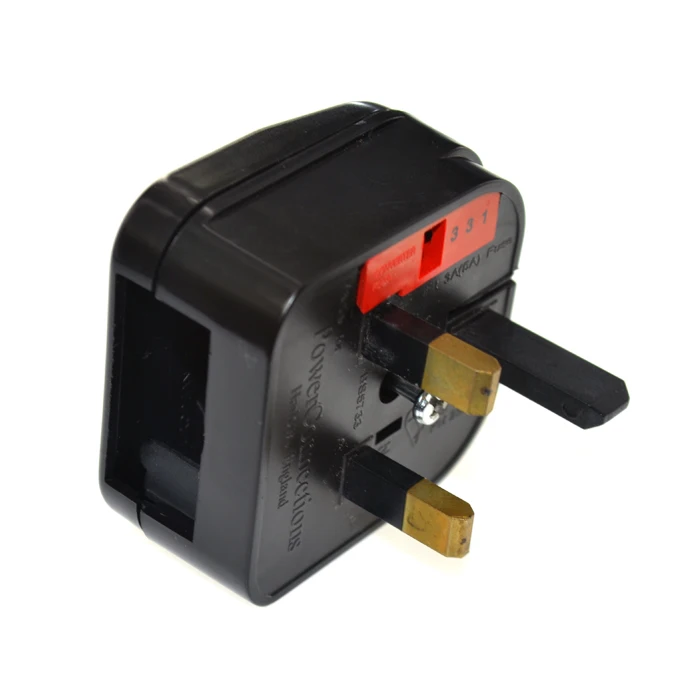 Free Shipping 2ps EU to UK Adapter,5A EU to UK Plug,BS Converter Travel