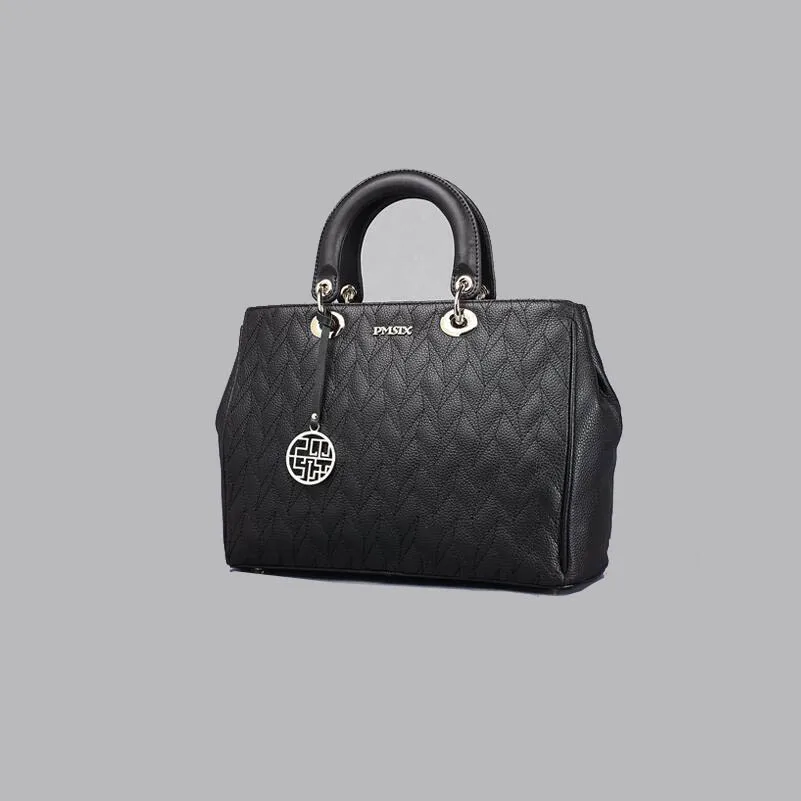 Cow Leather Handbag Pmsix 2017 Shoulder Bag Messenger Cow Leather Handbag Pmsix 2017 Shoulder Bag Messenger Simple Quilted Handbags Spy Package In Top Handle Bags From Luggage On