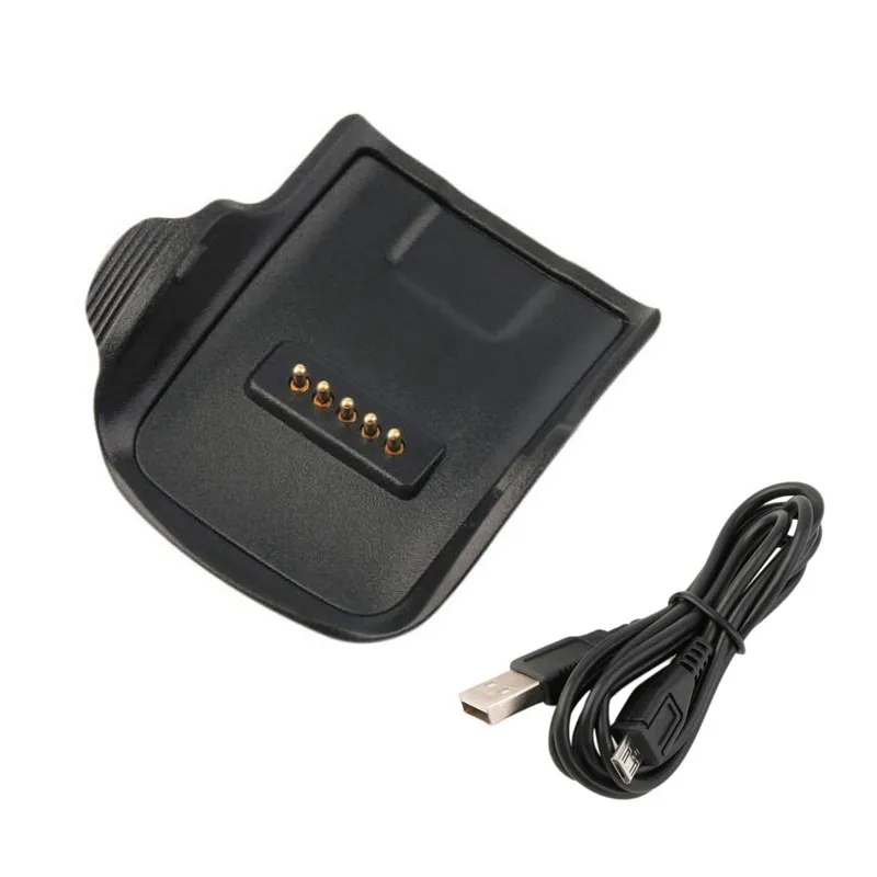 

USB Dock Charger Adapter Stand Charging Cable Cord Replacement For Samsung Galaxy Gear Fit R350 Smart Watch Bracelet Wristband