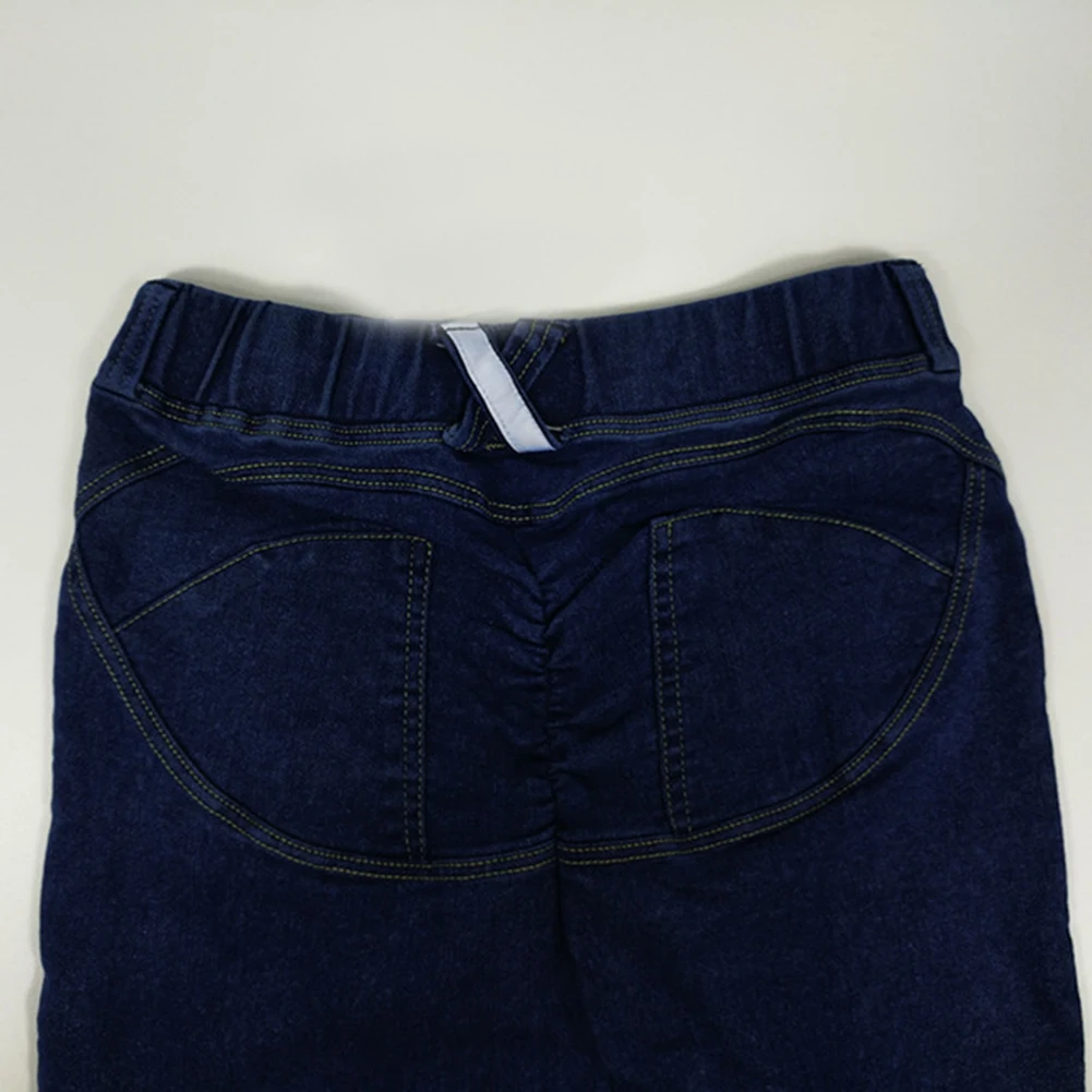Модные женские обтягивающие джинсы, узкие брюки, эластичные джинсовые леггинсы
