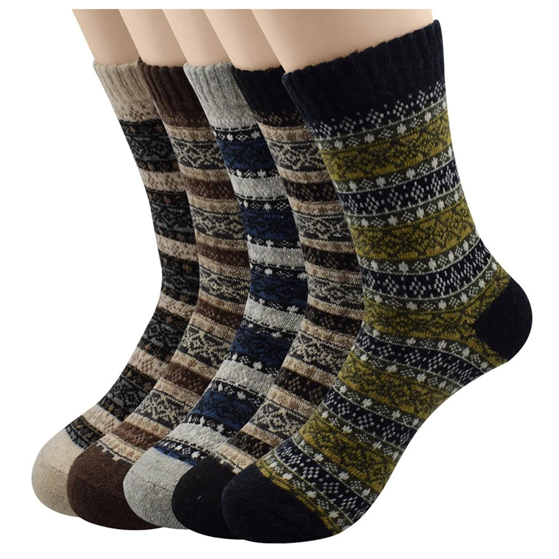 Womens merino ragg wool crew socks